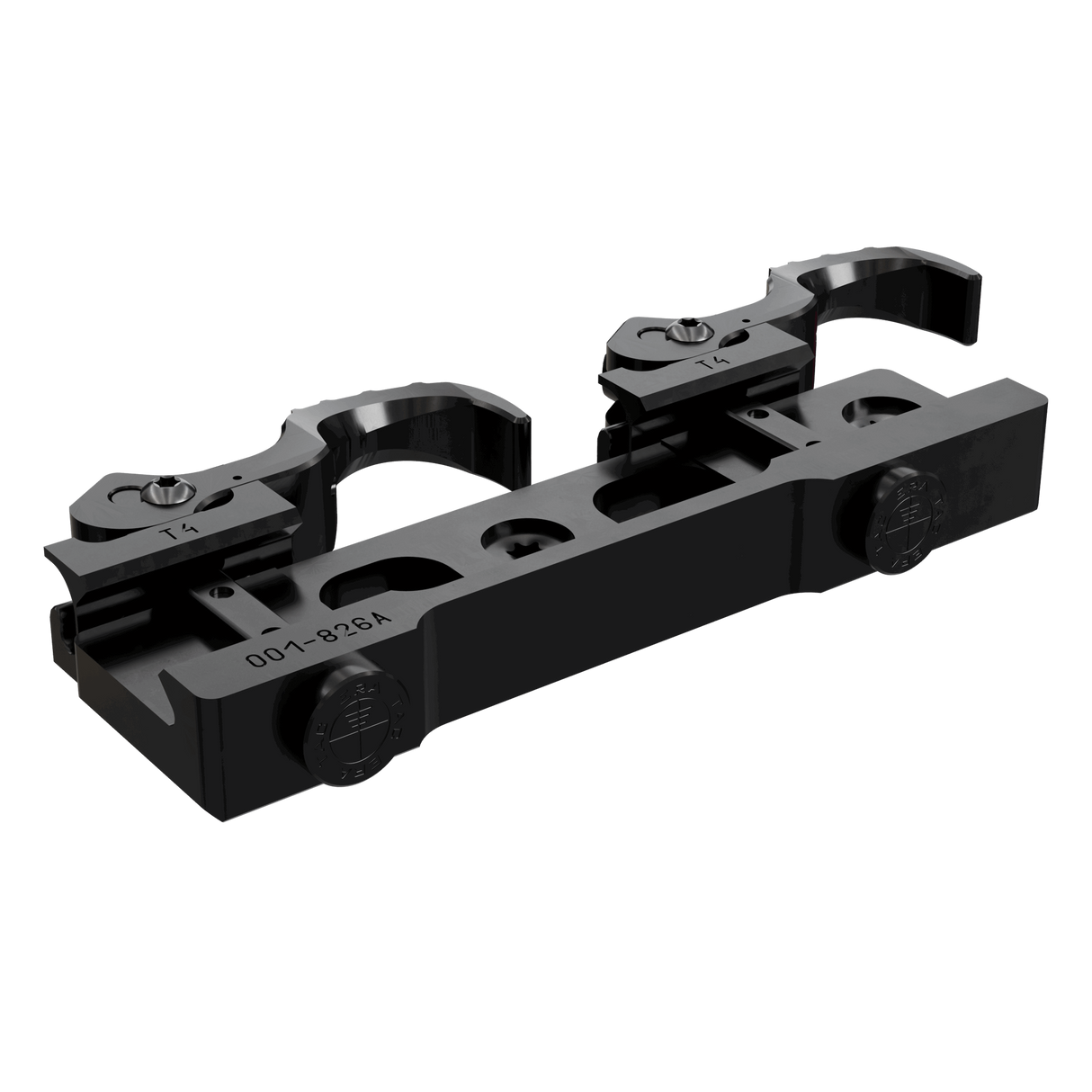 ERATAC Picatinny Mount Doppelklemme - Frontalansicht