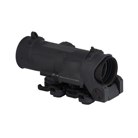 Foto von einem dunkelgrauen ELCAN aus der oberen Schrägansicht