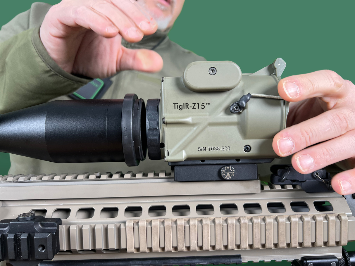 Montage des TigIR-Z15 auf DMR