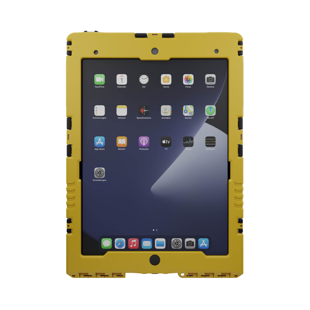 Das aiShell 10 in der Farbe Gelb von vorne.