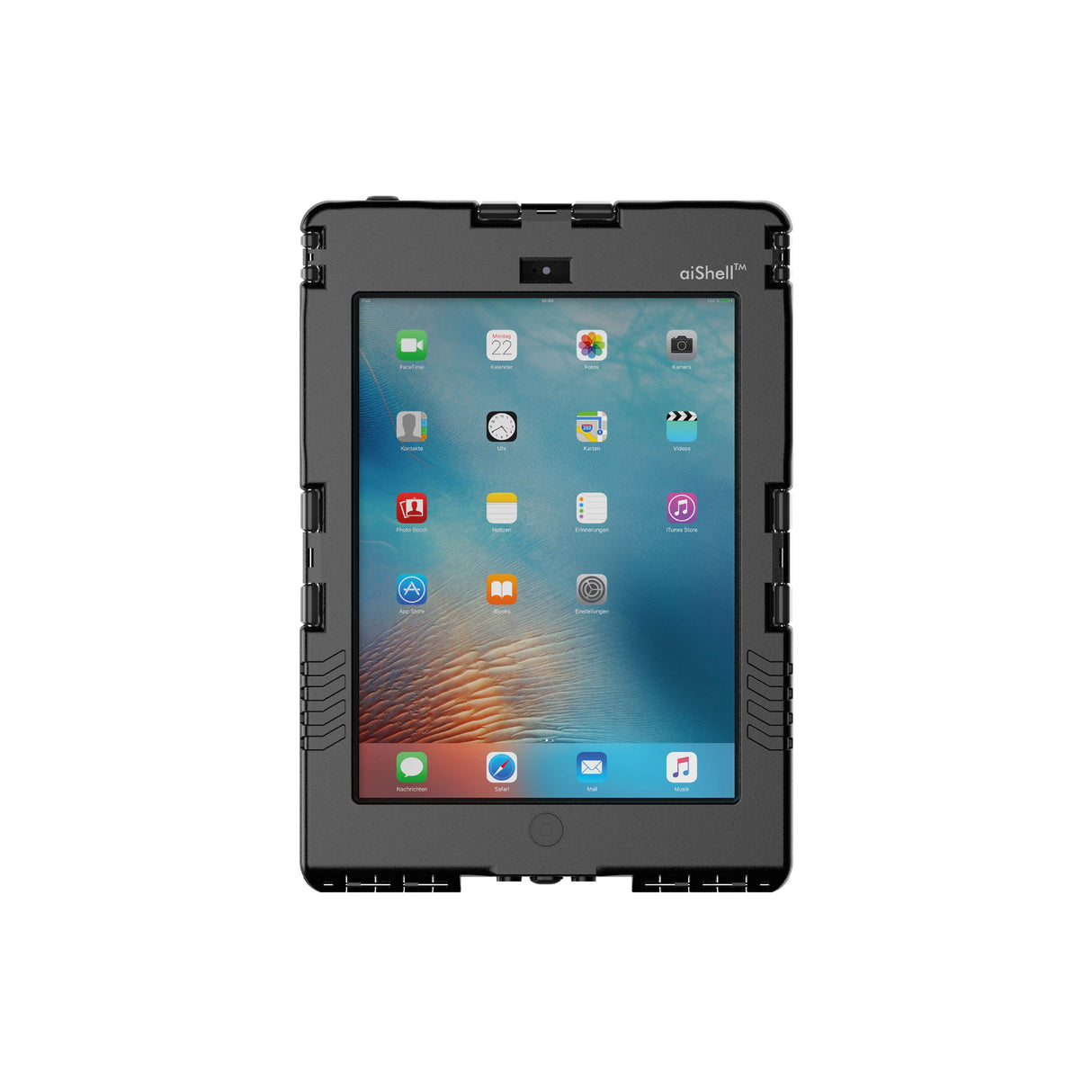 Das aiShell mini + in der Farbe Schwarz von vorne.