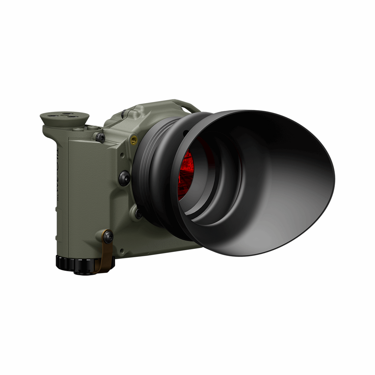 Eine 3D Illustration von einer TILO-3 mit einem Eyecup