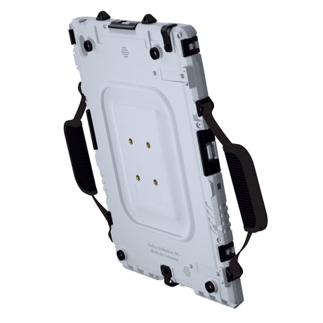 3D-Illustration von einem aiShell mit zwei Handschlaufen an der Seite