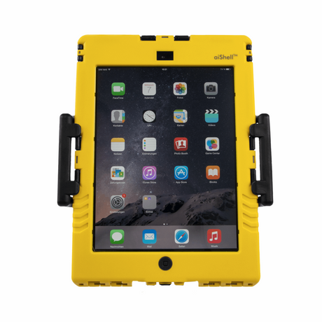 Quicksnapper aiShell gelb - Frontalansicht