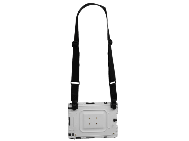 Ein Foto von einem Shell shoulderstrap angebracht an einem aiShell