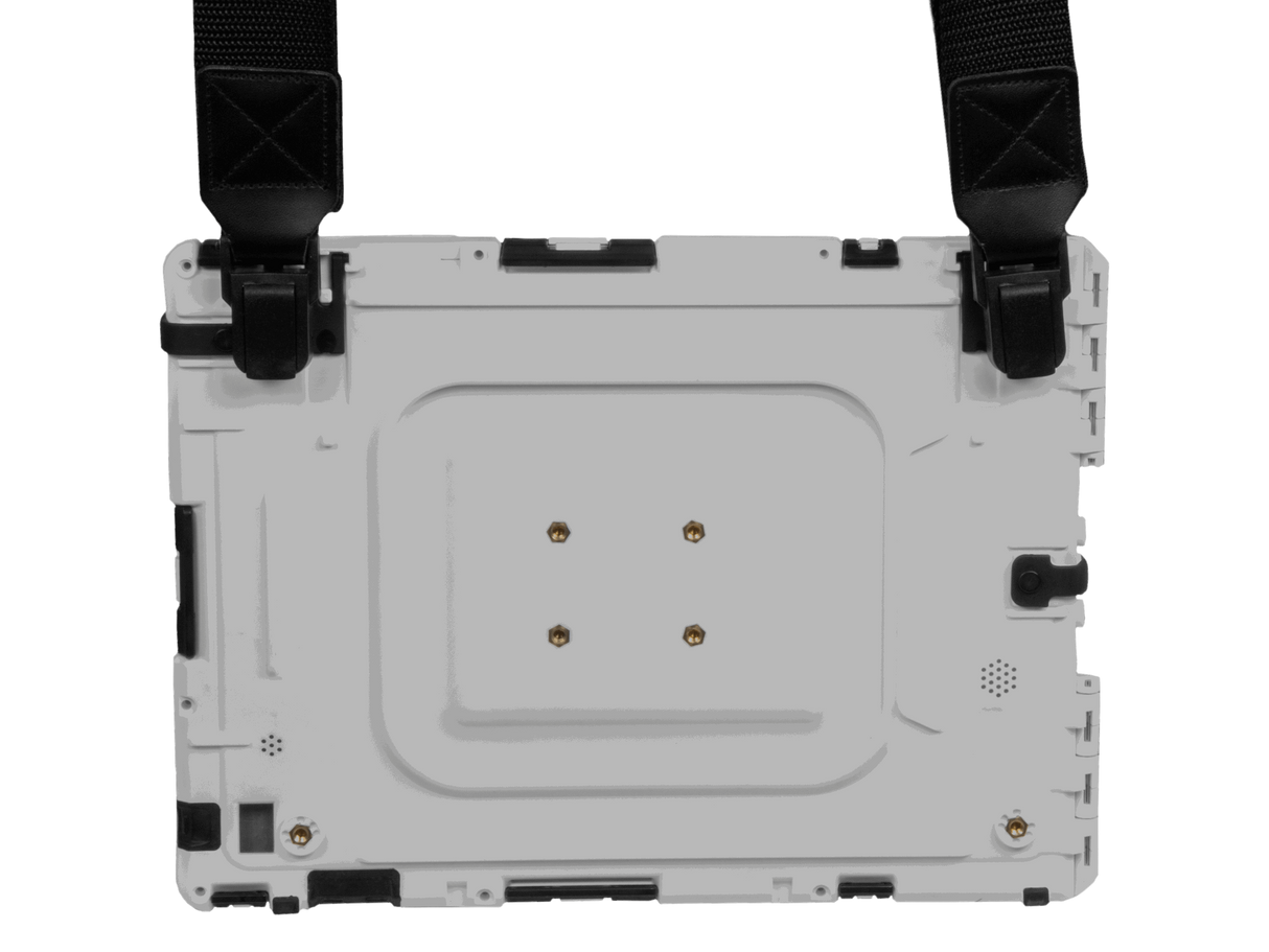 Eine 3D-Illustration von einem Shell shoulderstrap angebracht an einem aiShell
