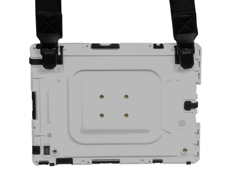 Eine 3D-Illustration von einem Shell shoulderstrap angebracht an einem aiShell
