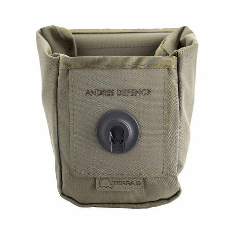 TigIR pouch olive offen - Frontalansicht