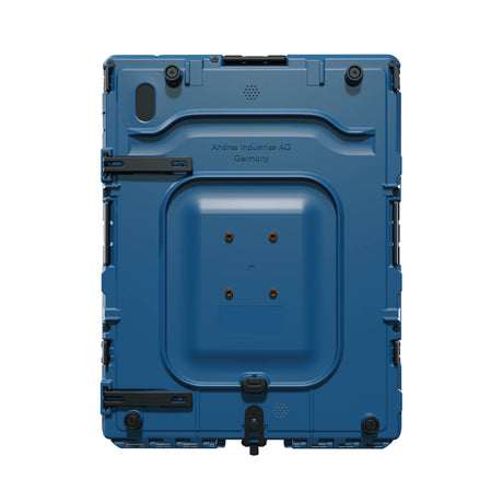 Das aiShell 10.9 in der Farbe Blau von hinten.