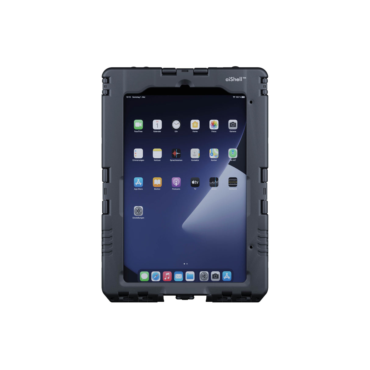Das aiShell mini 5 in der Farbe Schwarz von vorne.
