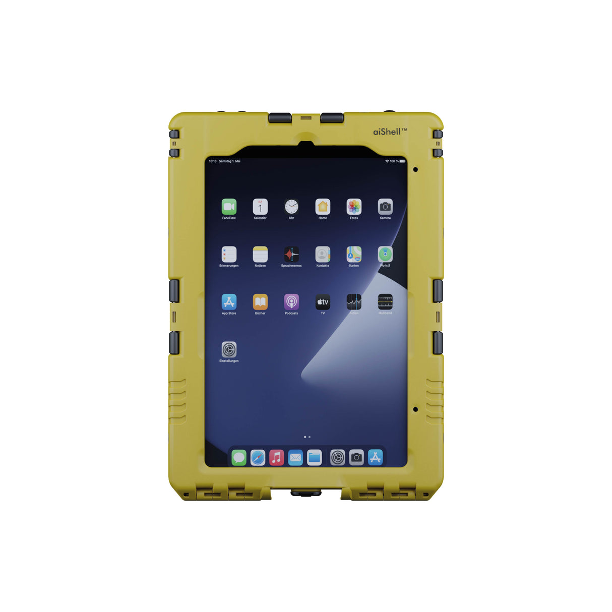 Das aiShell mini 5 in der Farbe Gelb von vorne.
